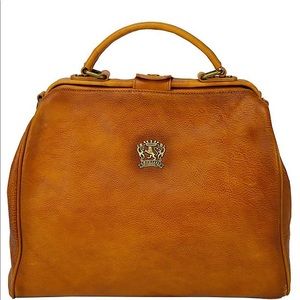 NEW PRATESI Italian Leather Doctors Bag